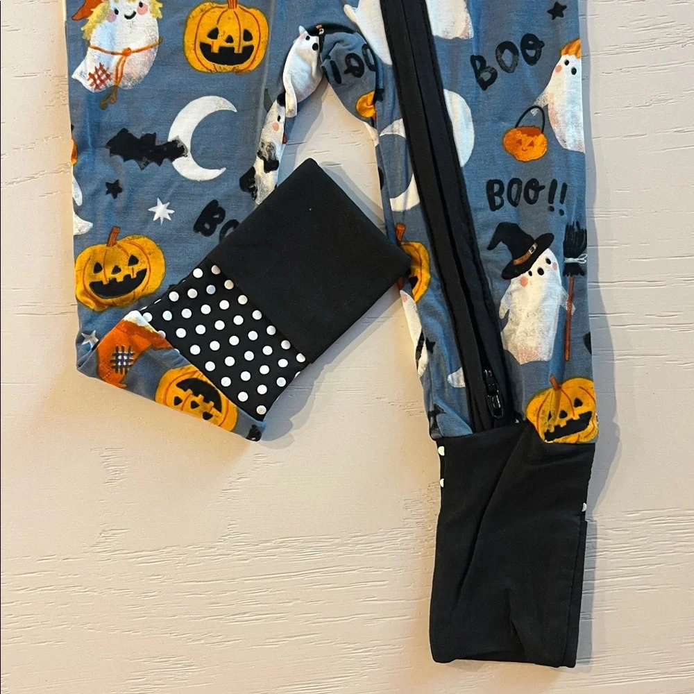 Angel Dear Halloween Glow-in-the-Dark Convertible Romper 0-3 3-6 months